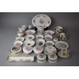 A Collection of Various Ceramics to Include Five Pieces of Coalport Hong Kong Pattern China, Various