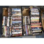 Two Boxes of Various DVD's