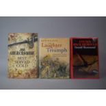 A Collection of Three First Edition Novels to Include Cousin Once Removed by Gerald Hammond, The