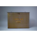 An Early 20th Century Minimax Wall Mounting Tin First Aid Box/Cabinet, Complete with Dressing etc