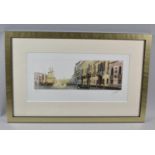 A Framed Limited Edition Print of Venice, Signed in Pencil by the Artist and No.57/70 with Artists