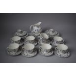 A Royal Doulton Yorktown Pattern Part Dinner and Teaset to Comprise Nine Cups, Nine Saucers, Four