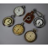 An Ingersoll Pocket Watch Together with Two Ingersoll Triumph Pocket Watches and Two Ingersoll Crown