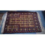 A Quashi Woollen Carpet Square, 116x83cm