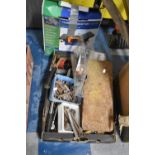 A Collection of Various Tools to include Stanley Plane, Various Spanners, Drill Bits, Saws Etc