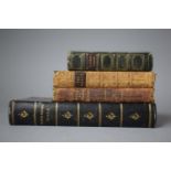 A Collection of Three Miniature Books to Include 1827 Edition of The Complete Angler by Izaak Walton