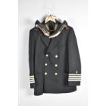 A Naval Jacket Made by Max Oberhard, Naval and Yachting Outfitter, Newport Together with a Pair of