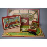 A Collection of Vintage Childrens Games to Include The Royal Race Game, Lundo, Favourite The New