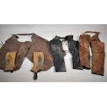 A Collection of Riding Chaps to include Pair of Gibson Newmarket Full Chaps in Suede, Half Chaps and