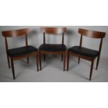 Three G Plan Kofod Larsen Teak Dining Chairs