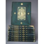 Nine Volumes of The Library of Shakespeare Illustrated by Sir John Gilbert (Some Bindings AF)