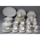 A Collection of Various Paragon Belinda Pattern Coffee and Diner Set comprising Coffee Pot, Saucers,