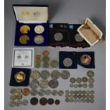 A Collection of Various Victorian and Later British Coins and Boxed 2002 Limited Edition Sets