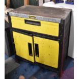 A Stanley Tool Chest with Pull Out Top Drawer to Cupboard Base, 76cms Wide