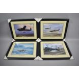 A Set of Four Barry Price Prints to include Lancaster Etc