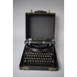 A Cased American Portable Remington Noiseless Typewriter