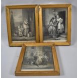 A Collection of Three 19th Century Engravings to Include Milk Below Maids, Cries of London Etc, Each