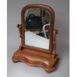 A Mahogany Framed Swing Dressing Table Mirror, 20th Century, 48cms High