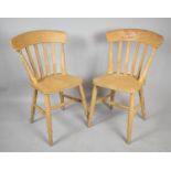 A Pair of Modern Kitchen Dining Chairs