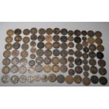 A Collection of Victorian and Later Copper English and Foreign Coinage