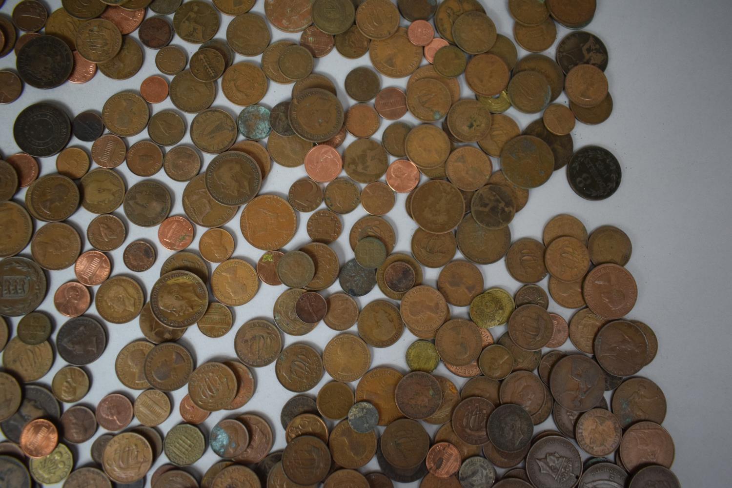 A Large Collection of British and Foreign Copper Coinage - Image 21 of 23