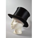 A French Collapsible Silk Top Hat