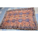 An Antique Persian Handmade Qashqai Rug, 215x167cm