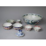 A Collection of Various Oriental Ceramics to Include Bowl with Bird Decoration, Various Egg Shell