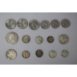 A Collection of Various American Silver Coinage