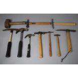 A Collection of Various Hammers etc