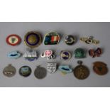 A Small Collection of Enamelled and Other Badges and Medallions