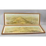 A Pair of Framed Prints, Malvern-View form the Worcestershire Beacon Looking North and View from the