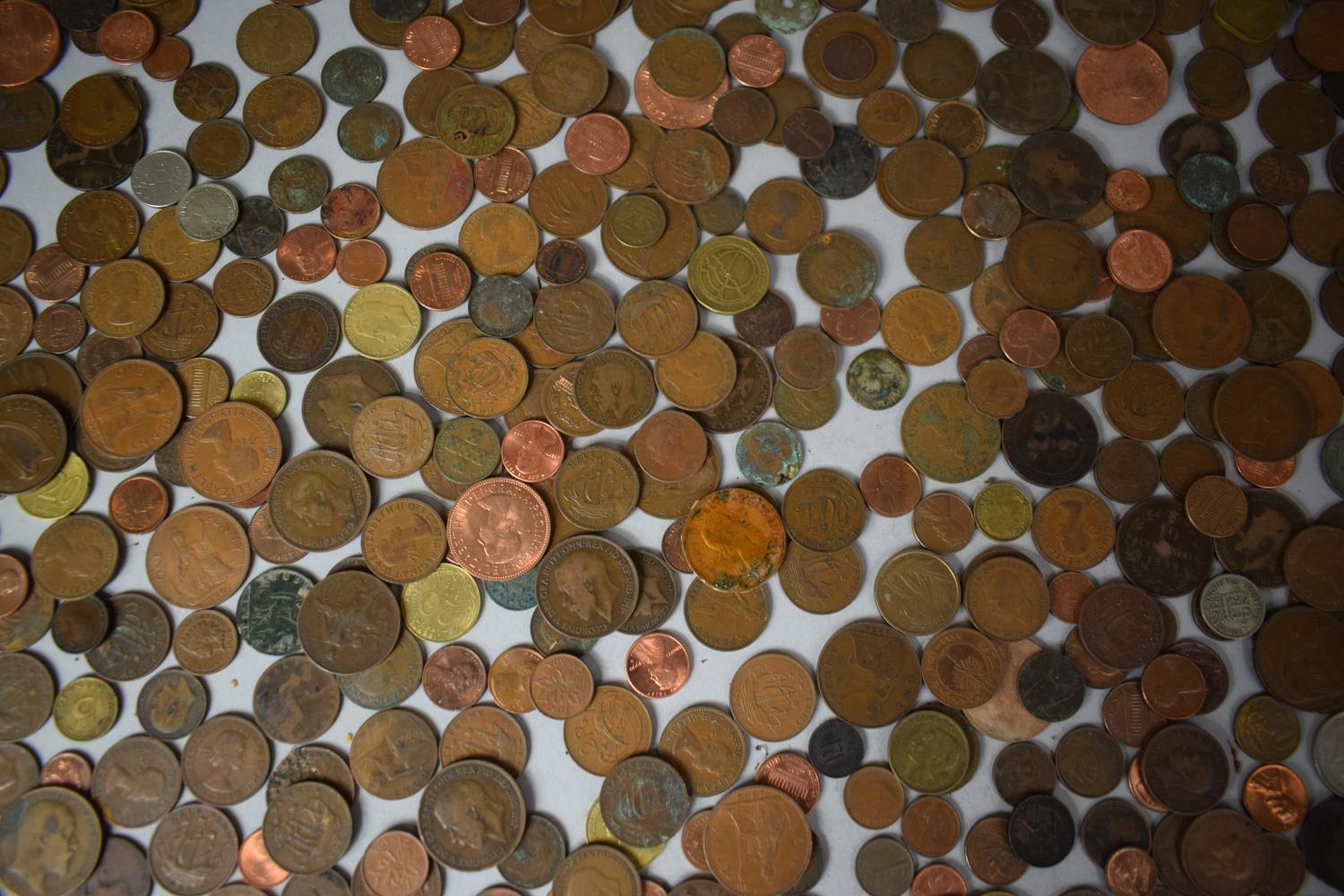 A Large Collection of British and Foreign Copper Coinage - Image 7 of 23