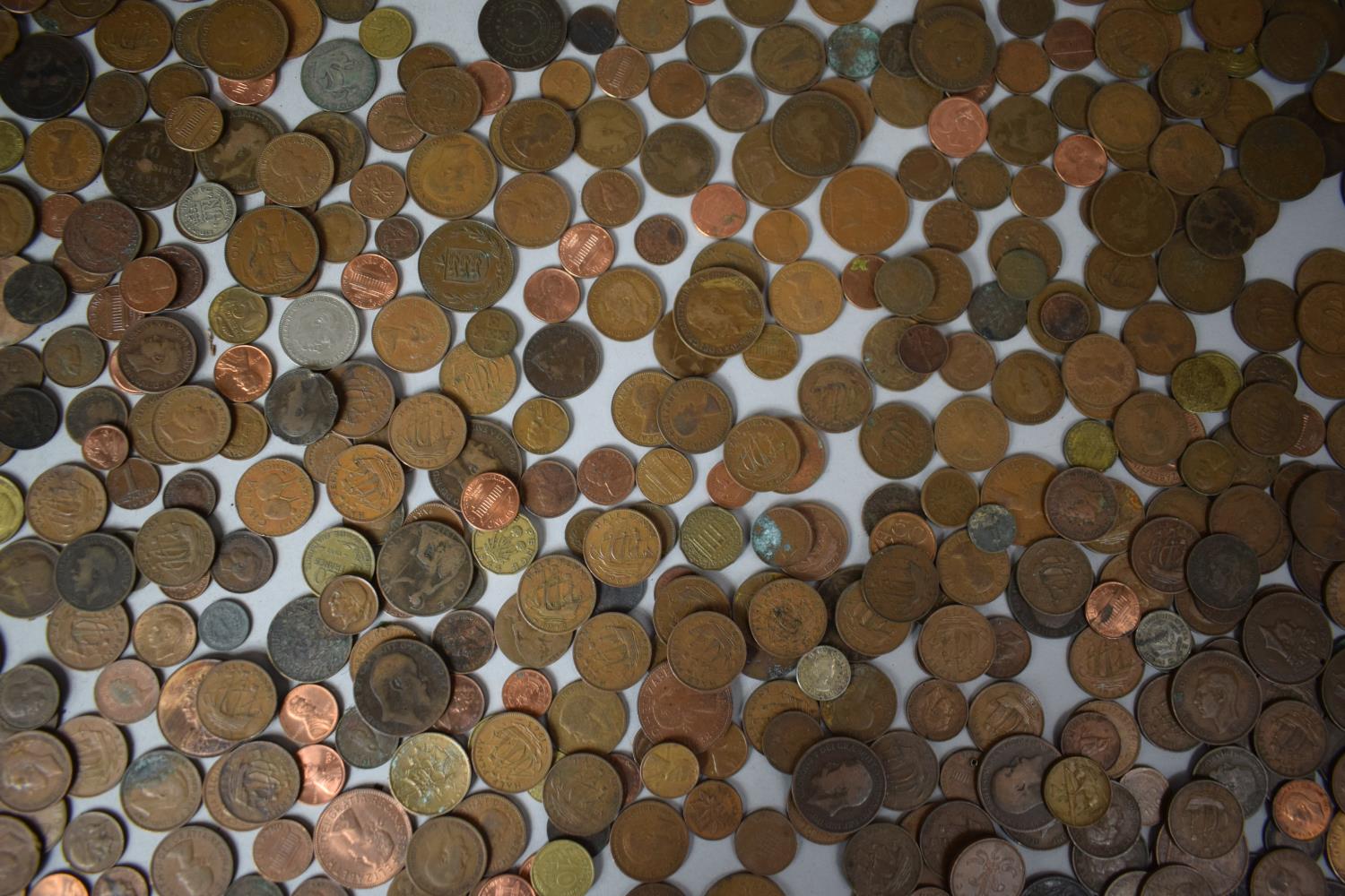 A Large Collection of British and Foreign Copper Coinage - Image 17 of 23