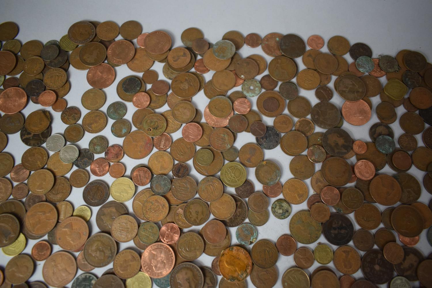 A Large Collection of British and Foreign Copper Coinage - Image 6 of 23