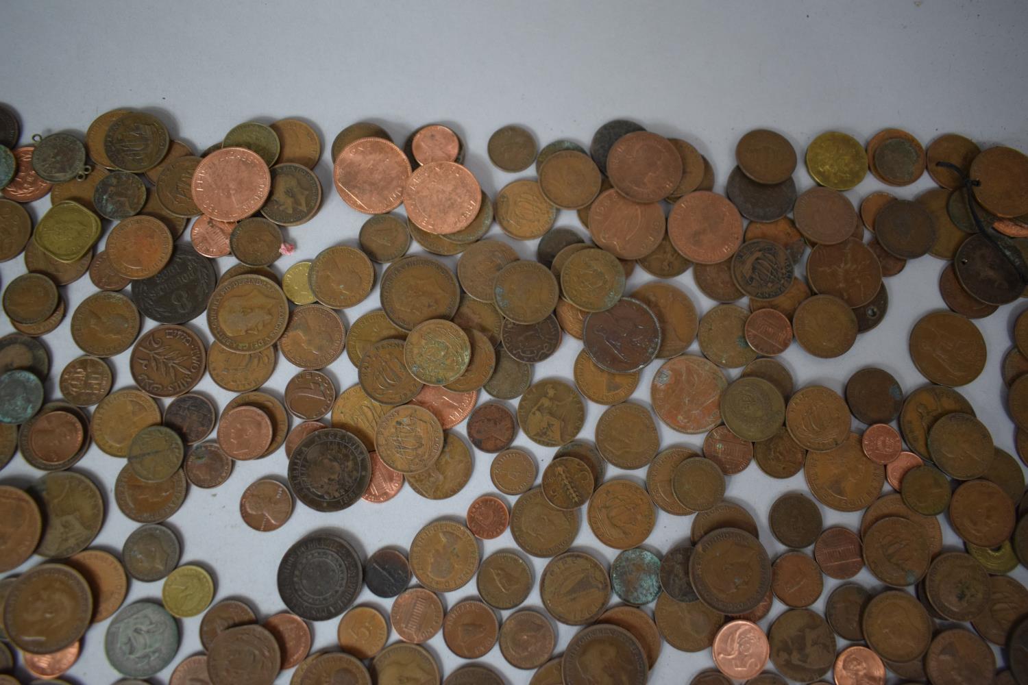A Large Collection of British and Foreign Copper Coinage - Image 15 of 23