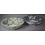 A Corona Ware Tokio Pattern Toilet Bowl and a Copeland Spode Angus Example