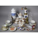 A Collection of Various Ceramics, Glassware and Metalwares to Include Continental and Oriental