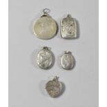 Five Silver Lockets