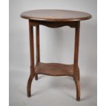 An Oval Occasional Table, 56cm Long