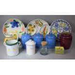 A Collection of Various Glazed Kitchenwares, Storage Jars etc