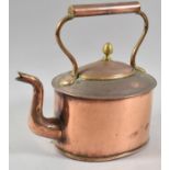 A Copper Kettle, 25cm high