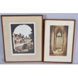 Two Architectural Prints, Chipping Campden and York Minster, both with Artist Proof Stamps and
