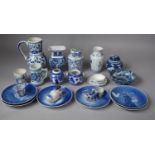 A Collection of Continental and Oriental Ceramics to Include Bosch Delft Jug, Other Examples of