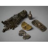 A Collection of Early/Mid 20th Century Jewellery Items to Include Silver Charm in the Form of a