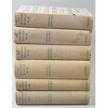 A Set of Six First Edition Volumes, "The Second World War" by Winston S Churchill, Published by