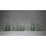 A Collection of Various Glass Bottles to Include Codd Neck Example For the Dee Mineral Water Co.,