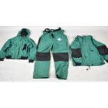 A Klobba Three Piece Bib, Brace and Wading Jacket Set