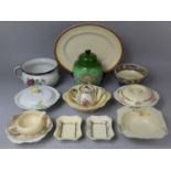 A Collection of Various Mid 20th Century Ceramics to Include Glazed Crown Devon Baluster Shaped