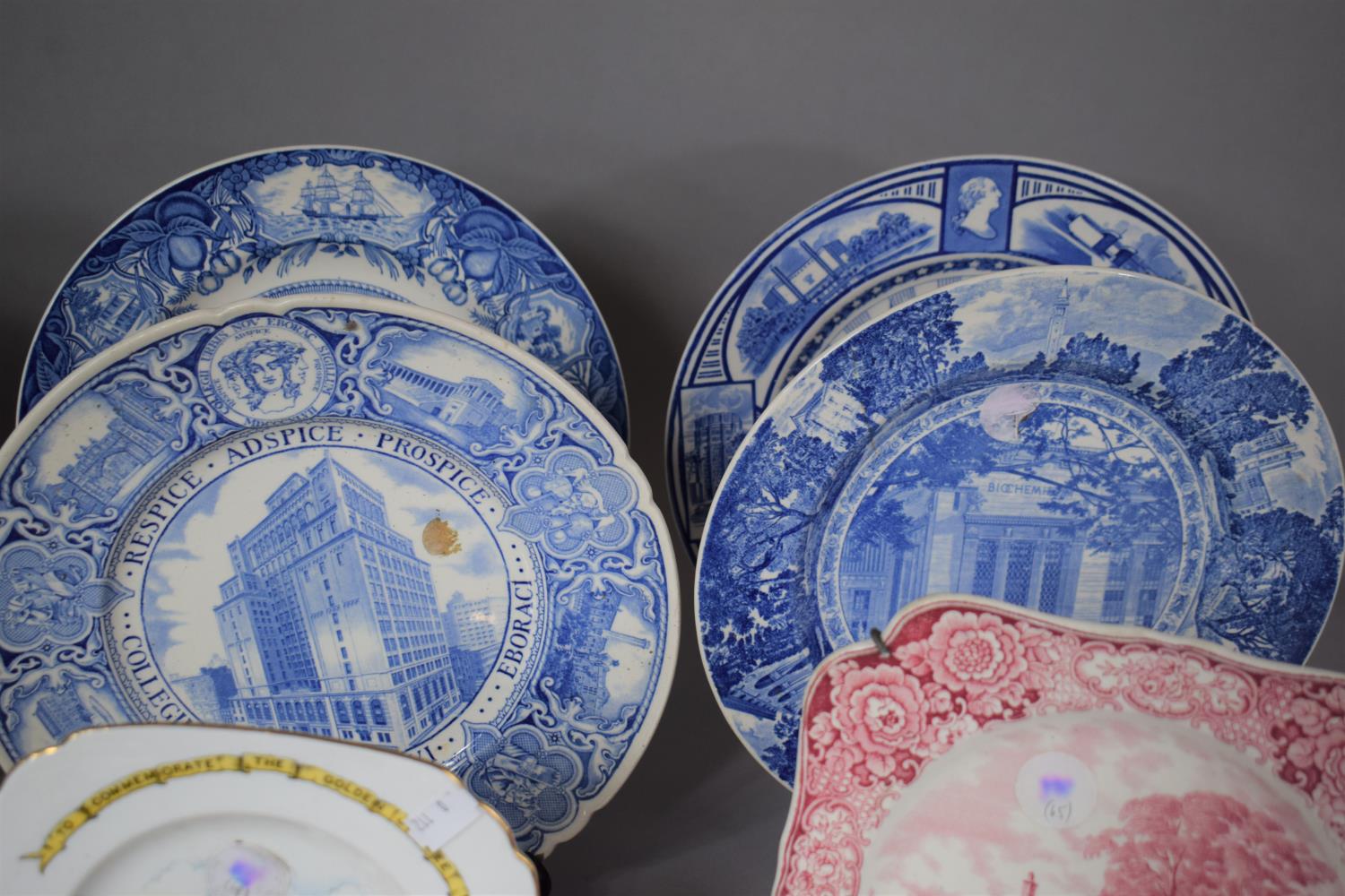 A Large Collection of Transfer Printed Commemorative Ceramics on a Topic of America and Canada to - Image 3 of 6